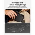 thumbnail image 6 of Belkin GaN Charging Station 70W, 6-in-1 USB C Charger w/ 2 AC Outlets, 2 USB A Ports, Integrated USB C Cable-Power Strip for iPhone, Apple Watch, iPad, MacBook, Chromebook, Laptop, Travel Essential, 6 of 9