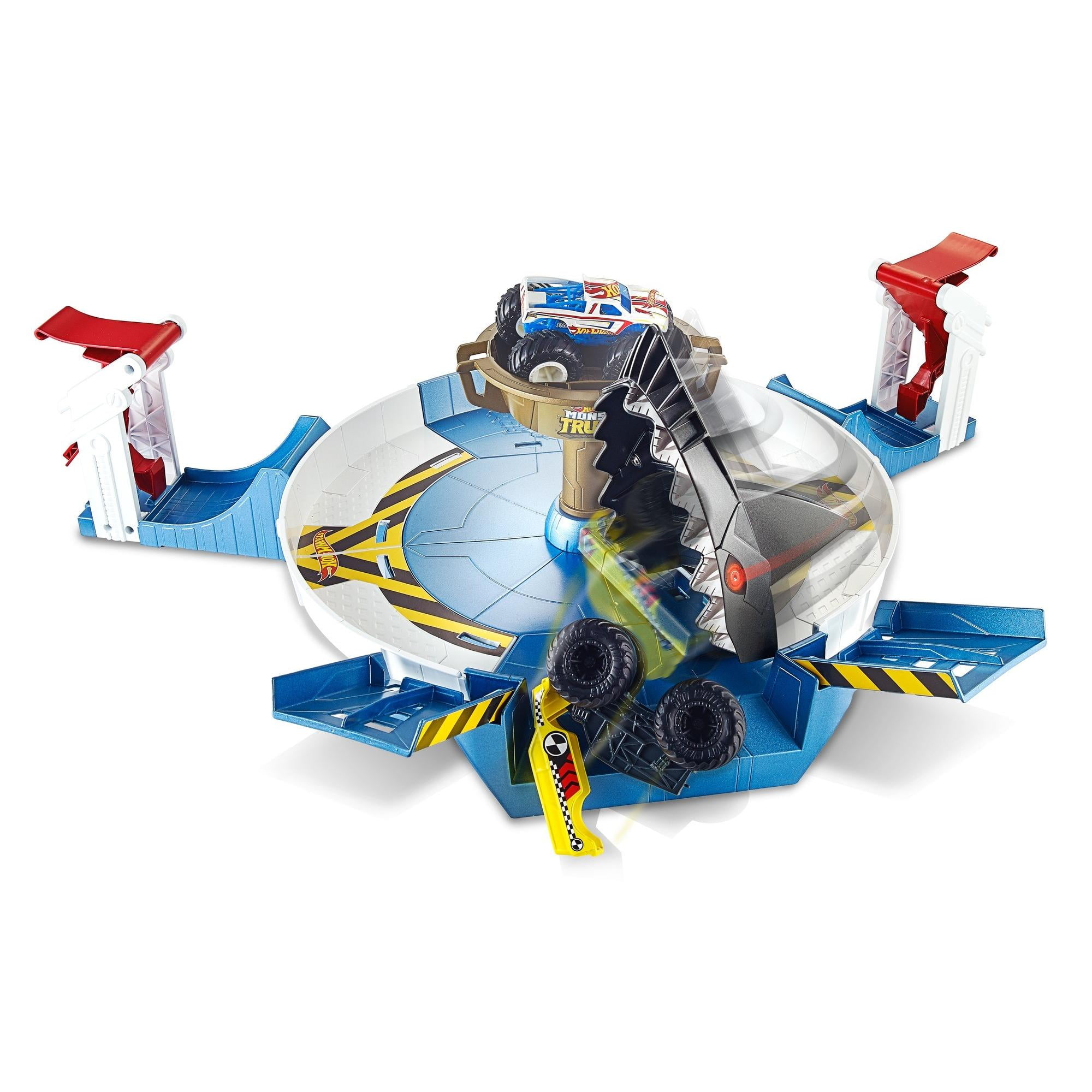 hot wheels monster truck mecha shark