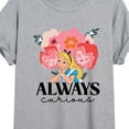 thumbnail image 3 of Alice In Wonderland - Always Curious - Women's Oversized T-Shirt, 3 of 5
