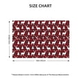 thumbnail image 2 of Placemats Set of 4 / 6, Christmas And New Year Placemats for Dining Table Indoor/Outdoors Heat Resistant Washable Placemats 18" x 12", 2 of 8
