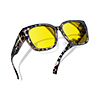 02-Grey Leopard Frame/Night Vision Yellow Lens