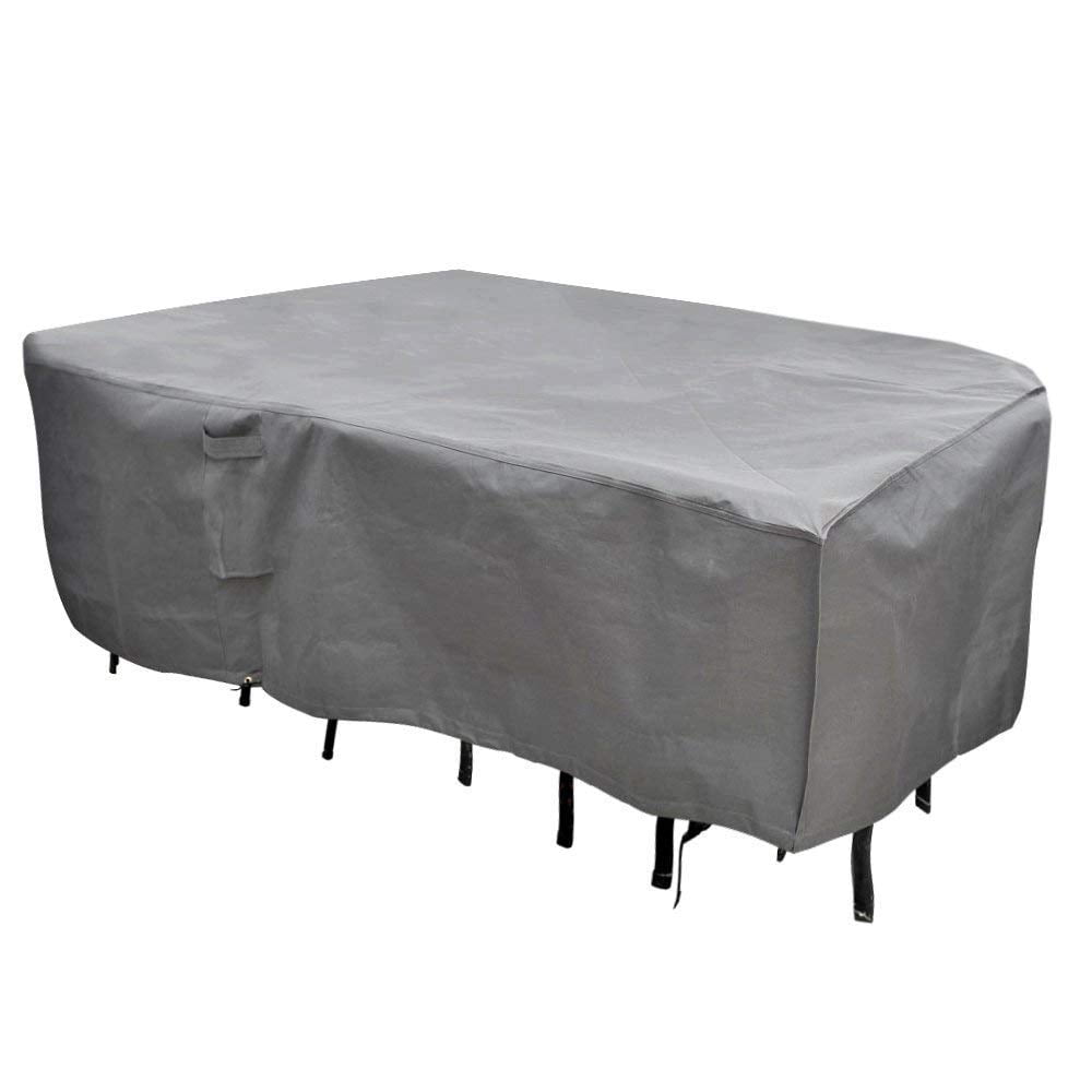 M&H Heavy Duty Waterproof Large Patio Set Cover Outdoor Furniture