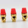 thumbnail image 3 of Válvula de seguridad de diafragma de 3 barras con ataque trasero, rosca MF de 1/2", dorada y roja, 3 of 3