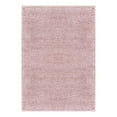 thumbnail image 3 of Unique Loom Soft Solid Shag Collection Area Rug - Aras (6' 1" x 9' Rectangle Pink), 3 of 7