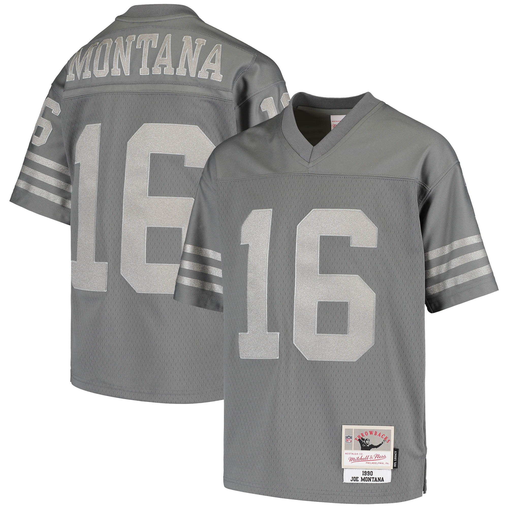 mitchell and ness joe montana jersey