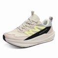 thumbnail image 2 of Men's Lace‑Up Athletic Running Sneakers, Mesh Upper Sports Footwear with Overlay Panels and Thick Contoured Midsole for Daily Workout and Walking, 2 of 7