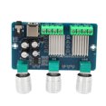 thumbnail image 2 of Placa amplificadora de potencia digital conveniente placa amplificadora de sonido DC 12V de 21 canales para altavoz, 2 of 8