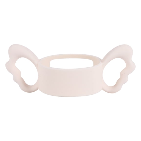 OFFIGAM Silicone Handles for Baby Bottles Nursing Bottle Handle Beige 1Set for Parents