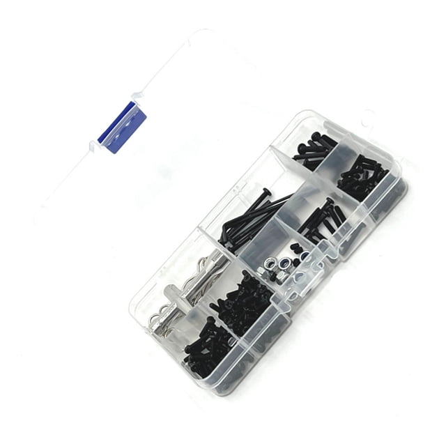 Caja de Herramientas Hugo Kit de Herramientas de Reparación con Estuche para Coche de Control Remoto 1:14