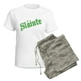 thumbnail image 5 of CafePress - Slainte Women's Light Pajamas - Women's Short Sleeve Print T-Shirt and Pants Light Cotton Pajama Set, 5 of 7