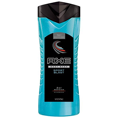 2 in 1 Body Wash and Shampoo for Men, Sport Blast oz Walmart.com