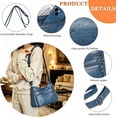 thumbnail image 6 of Sunyuer Fashion Crossbody Bag For Women Shoulder Bag Soft PU Leather Handbags Purses Multi Pocket Hobo Tote Bag, 6 of 6