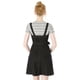 thumbnail image 5 of Vestido de peto para mujer Allegra K mezclilla general de una línea Negro S, 5 of 6