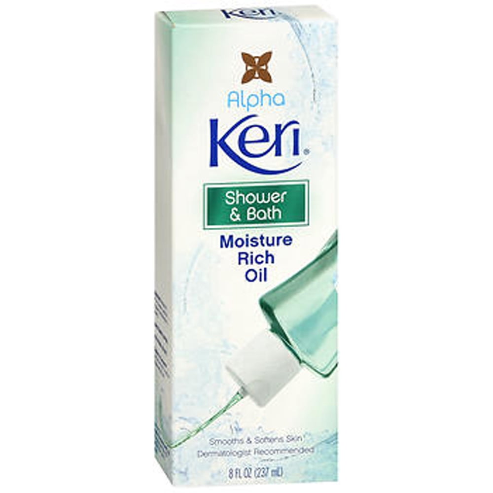 Alpha Keri Shower and Bath Moisture Rich Oil 8 oz