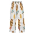 thumbnail image 2 of Boy's Pajama Pants Boys' Long Sleep Pants Children's Pajama Pants Loose Fitting Pajama Pants are Convenient to Put on and Take off S Yellow Lion Seamless, 2 of 9