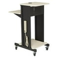 thumbnail image 5 of Oklahoma Sound PRC Series Modern Metal Premium Presentation Cart in Ivory/Black, 5 of 12