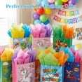 thumbnail image 2 of 330 Sheets Tissue Paper, 14x10 Inch Multicolor Wrapping Tissue Paper for Gift Bags Holiday Birthday DIY Crafts Project 20 Colors, 2 of 3