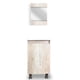 thumbnail image 3 of Mueble Gabinete PARA BAÑO DECOMOBIL Sin Ovalín y Monomando Encino Polar, 3 of 4