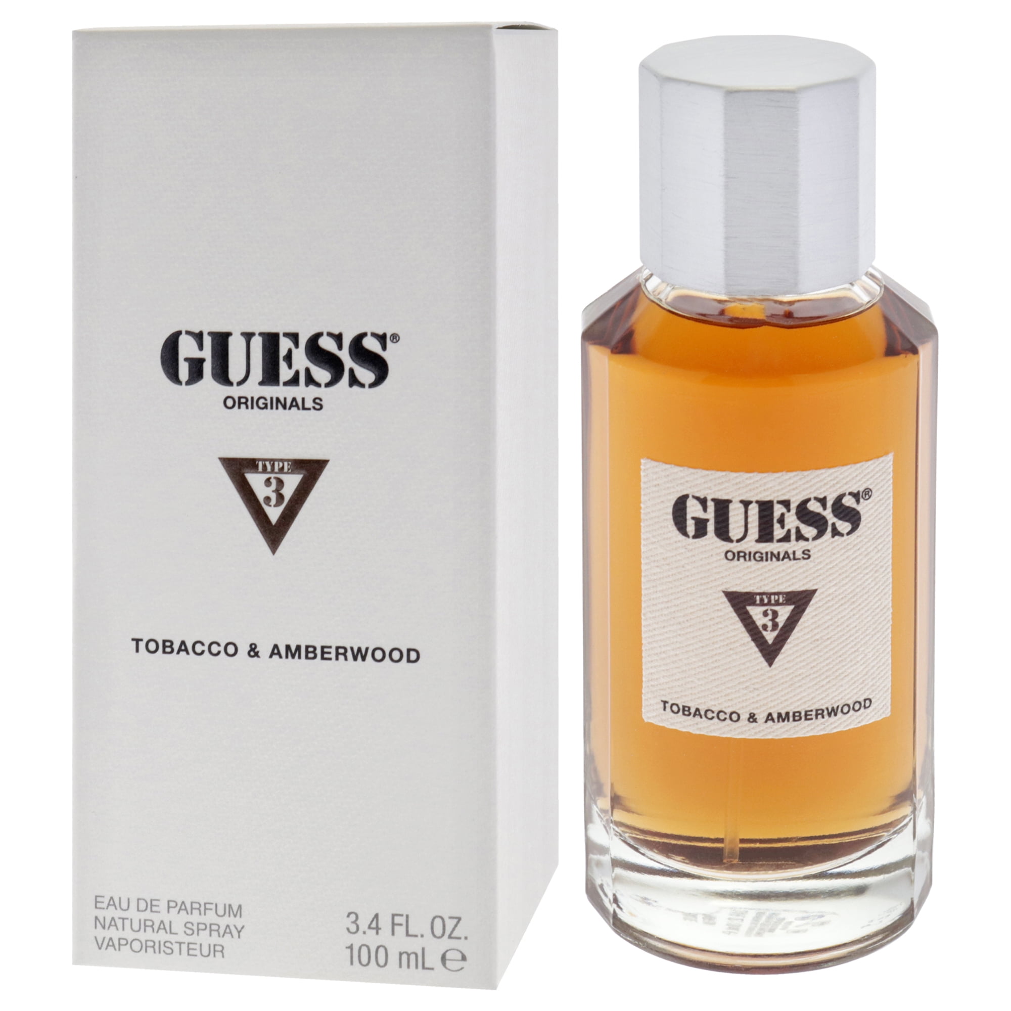 Guess Guess Originals Type 3 Tobacco and Amberwood , 3.4 oz EDP