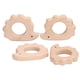 thumbnail image 1 of Diente De Bebé, Delicado Diseño En Forma De Erizo, Material De Madera De Haya Duradero Y Duradero, Colgante DIY Para Decorar Collares DIY, 1 of 8