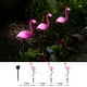 thumbnail image 4 of Lámparas Solares de Jardín Ratopo Flamenco Impermeables 3 Piezas, 4 of 9