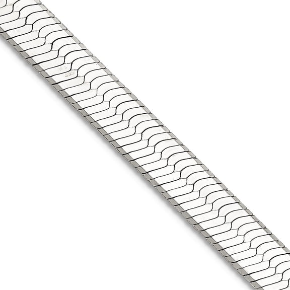 925 Sterling Silver 8mm Magic Herringbone Chain Necklace 22 Inch Chain Necklace for Women and Men