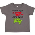 thumbnail image 3 of Inktastic If Mom Says No, Gigi Says Yes Boys or Girls Toddler T-Shirt, 3 of 5