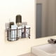 thumbnail image 4 of Soporte adhesivo de pared simple para cepillos de dientes, para uso doméstico, color bronce, 4 of 6
