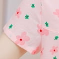 thumbnail image 6 of zbxnLI Plus Size Womens Pajama Sets Floral Short Sleeve Sleepwear Capri Pants Pjs Sets Loungewear Outfits, 6 of 9