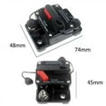 thumbnail image 2 of Circuit Breaker Fuse Audio Holder 30A-300A Manual Switch 12-48V Dc for Car Boat, 2 of 7