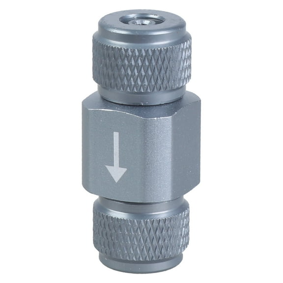 Stainless Steel CO2 Line Check Valves Aquariums Single Direction Flowing Control CO2 Valves for Aquariums Oxygen Supply