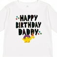 thumbnail image 4 of Inktastic Happy Birthday Daddy Party Boys or Girls Long Sleeve Toddler T-Shirt, 4 of 5