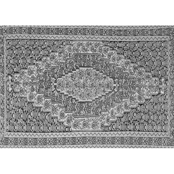 Ahgly Company Indoor Rectangle Persian Gray Traditional Area Rugs, 7' x 10'