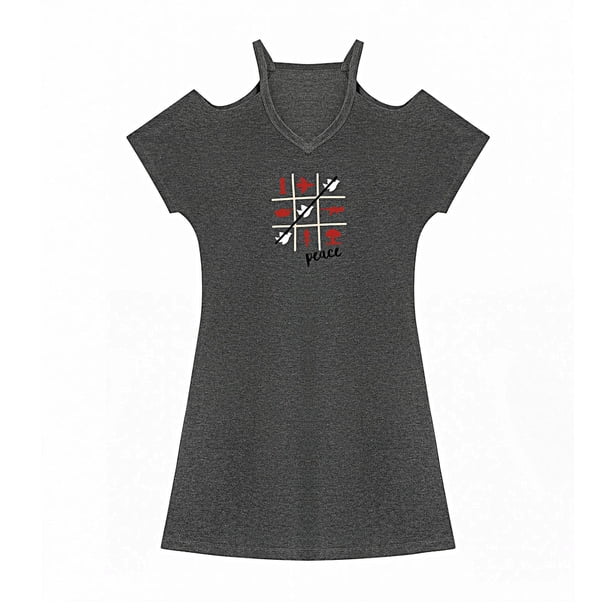 Vestido con hombros descubiertos para mujer, ropa de primavera, minivestido de manga corta para ir de compras , SG