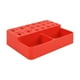 thumbnail image 1 of Soporte para brochas de maquillaje, organizador de escritorio, accesorios de escritorio de oficina Rojo, 1 of 9