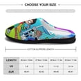 thumbnail image 2 of Mens Cozy Slippers Teen Titans Go Warm Soft Plush Slipper Slip-on House Shoes for Home Indoor Outdoor, 2 of 7