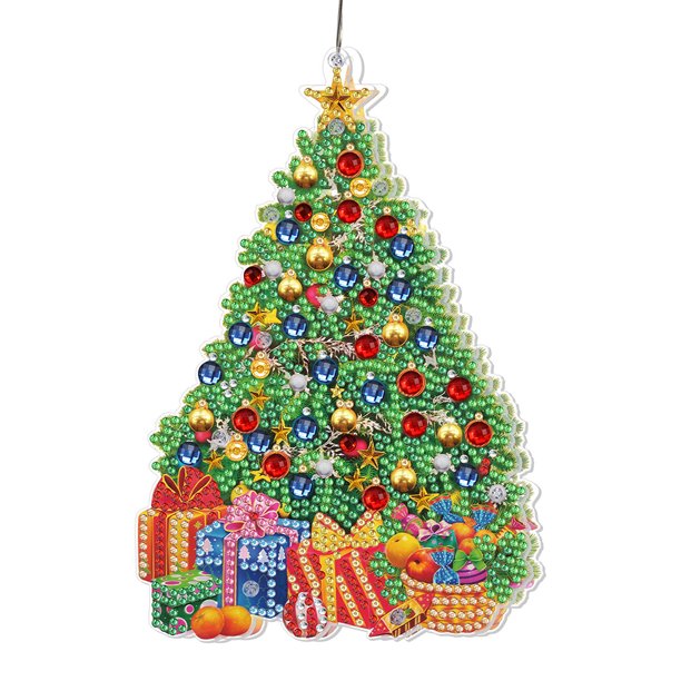 Pintura de Diamantes Navidad Inicio Lámpara Diamantes Imitación Cgtredaw ZXD309