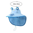thumbnail image 4 of Toddler Summer Bucket Hat with Built-in USB Fan, UPF 50+ Wide Brim for Boys & Girls, 4 of 4