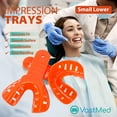 thumbnail image 7 of 12PCS Dental Grade Disposable Perforated Plastic Dental Impression Trays by VASTMED | Plastic Materials Teeth Holder Dental Central Supply for Oral Tools, 7 of 7
