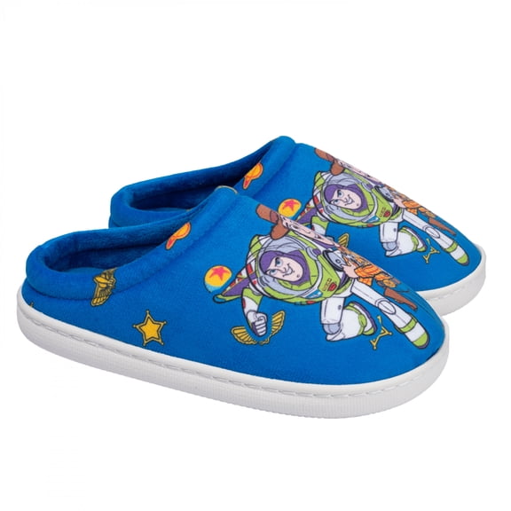 Toy Story Buzz Light Year and Woody Youth Clog Slippers-Size 11