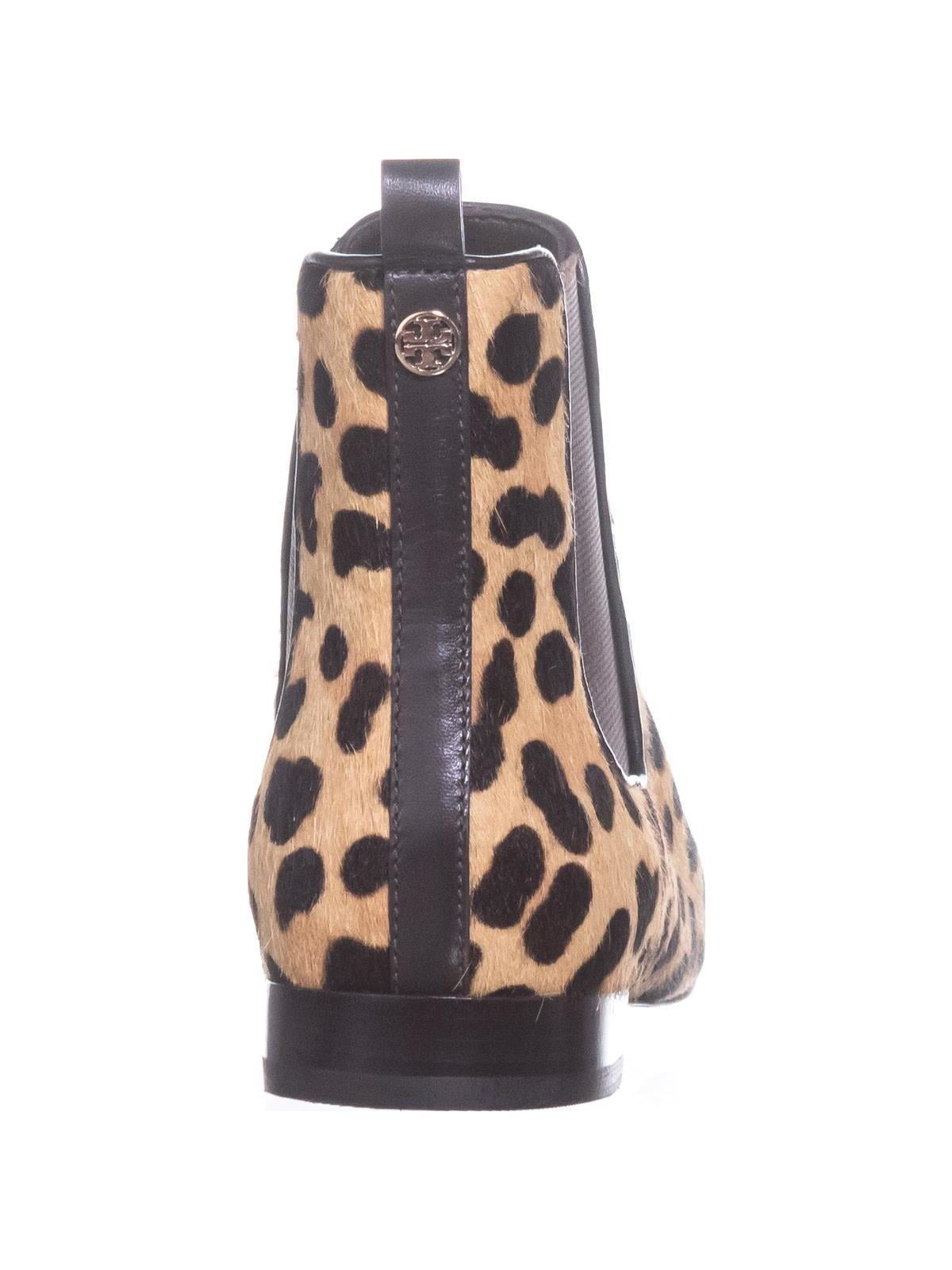 tory burch leopard ankle boots