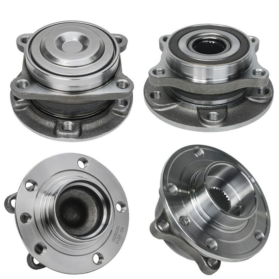 Detroit Axle - FWD Wheel Bearing Hubs for 2015 2016 2017 Chrysler 200 4 Wheel Bearing and Hubs Assembly Front & Rear Replacement