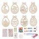 thumbnail image 5 of Kit de Manualidades de Huevos de Pascua de Madera, Etiquetas de Madera en para Recortar, Actividades de Manualidades de Primavera para Niños. I, 5 of 9