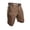 50#Brown, variant on Men's Cargo Hiking Shorts Lightweight Golf Shorts for Casual Work Travel Outdoor with Zipper Pockets Cow Pattern XL