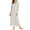 Light Gray, variant on Avidlove Long Nightgown for Women Long Sleeve Nightshirt Full Length Sleepwear Soft Loungewear S-3XL
