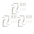 thumbnail image 1 of Soportes para barra de Cortina ANGGREK 6 unidades 3,5 pulgadas, 1 of 7