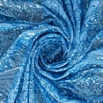 thumbnail image 2 of Zelouf Mariana Placement Sequin  , Sewing, DIY, Crafts Fabric by the Yard, Sky, 20 Yard, 2 of 3