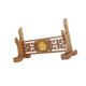 thumbnail image 5 of Soporte para , estante multiusos con marco de madera, soporte para de escritorio para Tanto, flauta, Wakizashi, decoración de dojo de 1 nivel, 5 of 9