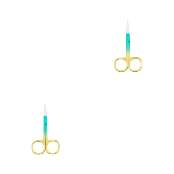 Seitruly Pinzas para cutículas de uñas Tijeras de acero inoxidable Pinzas para el pelo de la nariz transportadas por el hombre Type2 NO2 Seitruly CBP288409