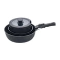 thumbnail image 1 of Luzkey Kitchen Cookware Set Pots and Pans Set Sturdy Easy to Clean Non Sticky Detachable Handle for Picnic Hiking Restaurant Camping, 1 of 8